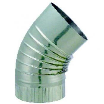 Coude Inox 45° Diamètre 125mm