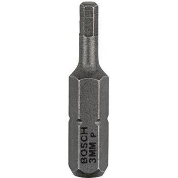 Bosch Hex Extra Hard Screwdriver Bit 1/2 (12mm) 1/4 Shank