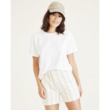 Maglietta Dockers Col Rond Bianca XS
