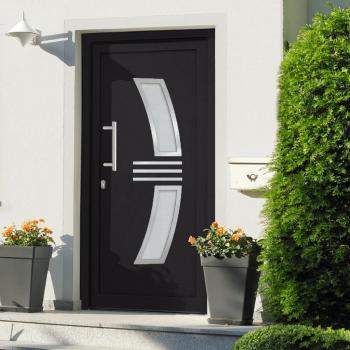VidaXL 108x200 CM Front Door in Anthracite
