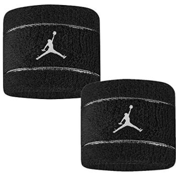 Black Unisex Jordan Terry Wristband