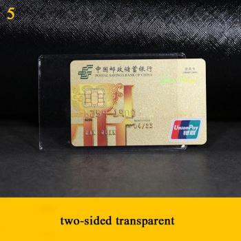 Transparent PVC Card Protector