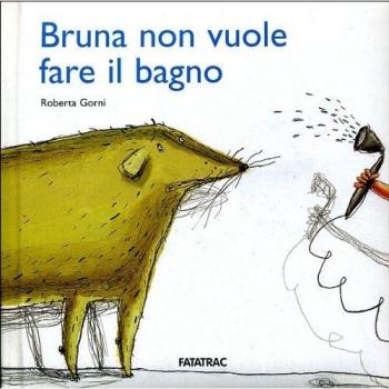 Bruna non vuole fare il bagno