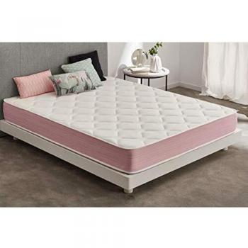 Cama Alta Durabilidad Moonia 160x190 cm – Colchón Antiacaros