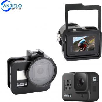 Anjielosmart Protective Housing for Gopro Hero 8 with Insurance Frame