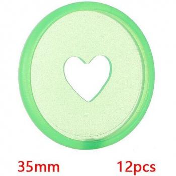 12pcs Binder Discs for Loose-Leaf Notebooks