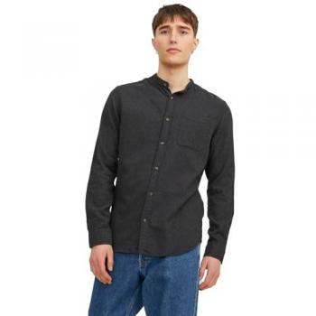 Jack & Jones Langarmhemd JJEBAND MELANGE SHIRT LS SN