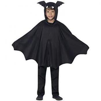 Eclipse Enchantress Black Child Bat Cape (Size: Medium)