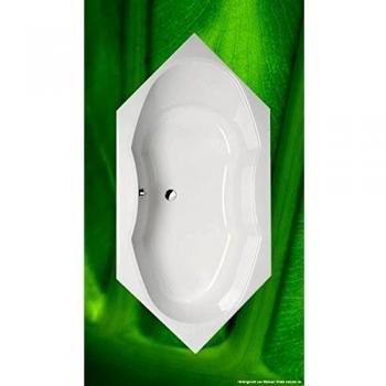 Tokata 6‑Eck Badewanne – 190×90 cm – Acrylmaterial
