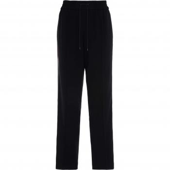 Kenzo Elegant Black Satin Trousers 36