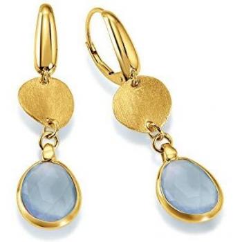 Viventy 780294: Chalcedon‑Ohrringe in vergoldetem Silber für Damen