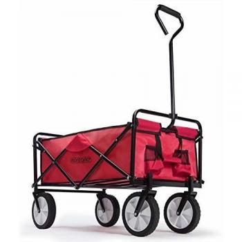 Heavy‑Duty Red Wagon