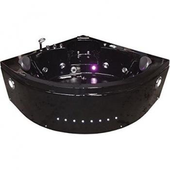 Chromotherapie Whirlpool Badewanne 150 x 150 cm für Paare