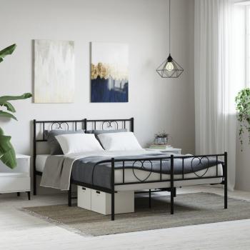 VidaXL Letto con Testiera e Pediera 160x200 cm