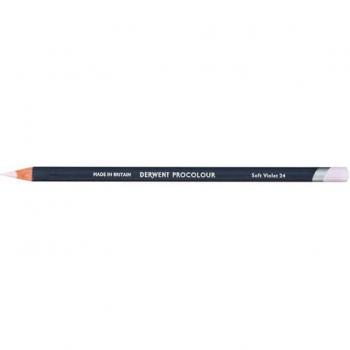 Procolour 24 Soft Violet Pencils by Derwent