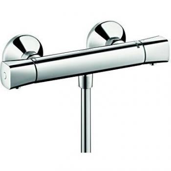 Hansgrohe Ecostat Thermostat Shower Mixer for Exposed Installation in Chrome