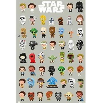 Póster Star Wars 8-BIT (PÓSTER 61 x 91,5 cm)
