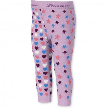 Sterntaler Baby-Mädchen Legging Leggins Sterne / Herzen, Rosa