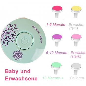 TPFBeauty Baby-Nagelschneider mit 6 Schleifköpfen
