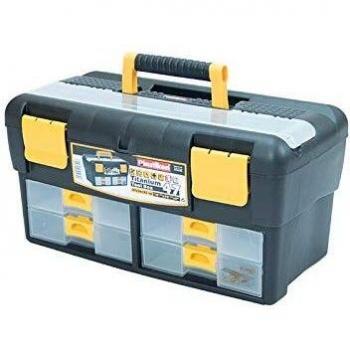 52‑cm Titanium Toolbox by Plastiken – Model 81052, Black