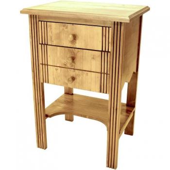 Console en bois avec tiroirs