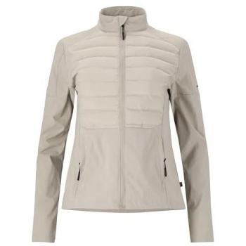 Damen Laufjacke ENDURANCE Beistyla, hellbeige, wasserdicht