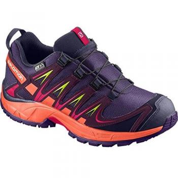 Salomon XA Pro 3D CSWP K, Calzado Deportivo para Niños, Morado
