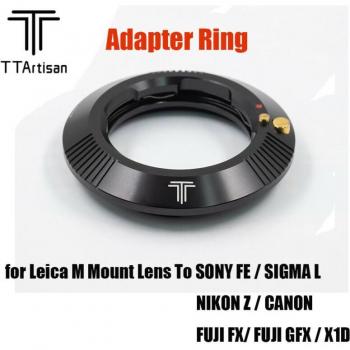 Conector TTArtisan Leica a Fuji SX y Sigma