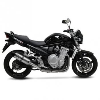 Marmitta Leovince LV ONE EVO Slip‑On acciaio inox omologata su Suzuki Bandit 1250