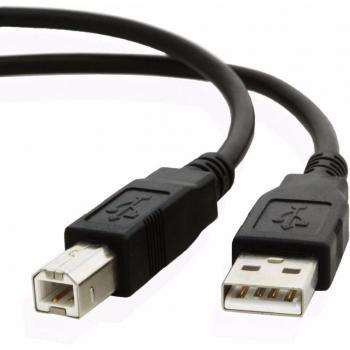 3ft/10ft USB 2.0 Printer Cable Type A Male to Type B Male