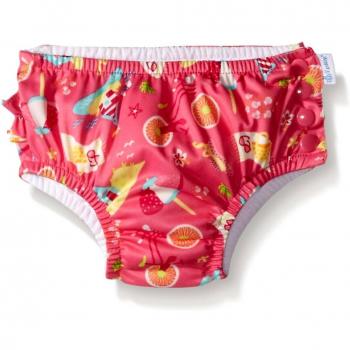 I play. 711153‑222‑45 Cabana Schwimmwindel Mix & Match, Rüschen, Druckknöpfe – 18–24 Monate, Pink