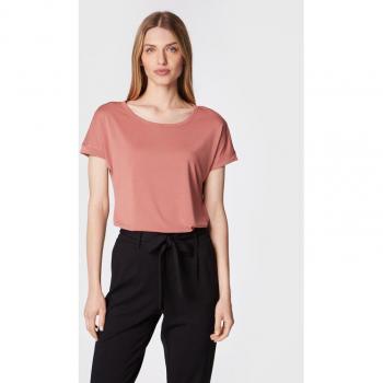 Rosa Fenya T-Shirt – Moss Copenhagen, lose Passform, Größe 15456