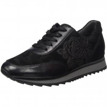 Gabor Damen Derby Schuhe, Schwarz (27 Schwarz), 38 EU