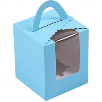 10Pcs Fairy Cake Boxes with Clear Windows