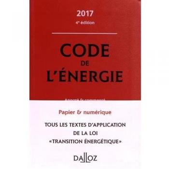 Code de l\'énergie annoté & commenté