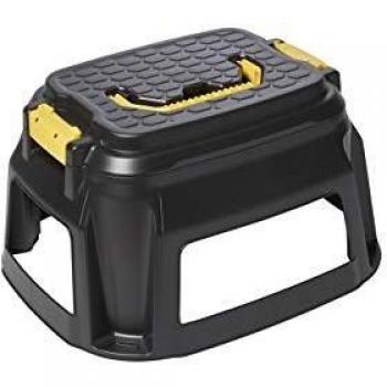 Heavy Duty Step Stool with Attached Caddy