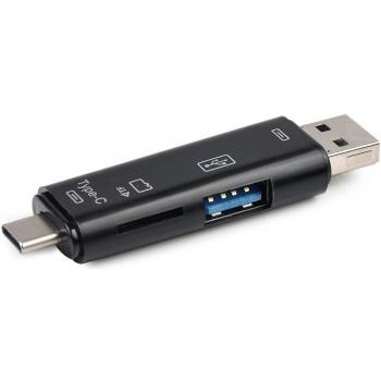 Adaptador de tarjetas 5 en 1 USB 3.0 para Android y ordenador