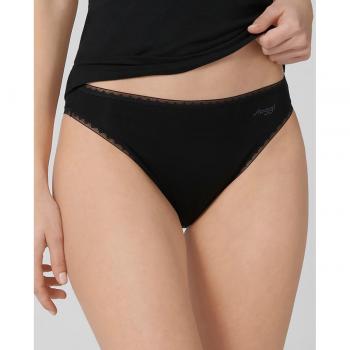 Sloggi Damenunterhosen 2er-Pack Go Tai mit Spitzendetails