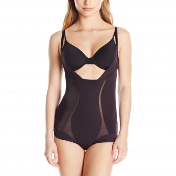 Maidenform Firm Foundations-WYOB BodyBriefer, Body para Mujer, Negro