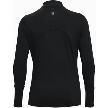 Under Armour Women's Qualifier Run 2.0 1/2 Zip Performance Tee Black