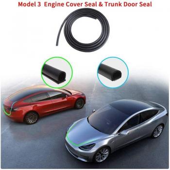 Tesla Model 3 Soundproof Rubber Door Seal Kit