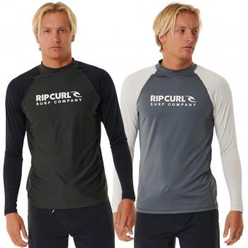 Tee-shirt de Plage Rip Curl Homme Shock UPF 50 Noir XL