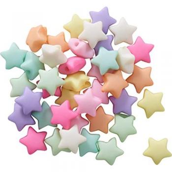 Stellar‑Glitz Perlen Set (40x) – Pastell matt