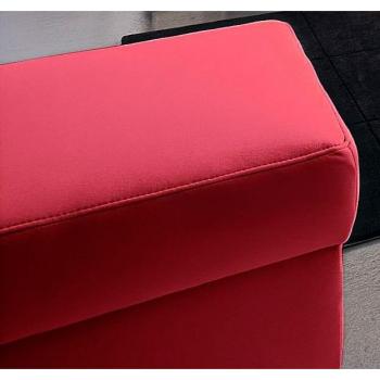 DOMO collection Hocker Alisson rot 59x40x59 cm