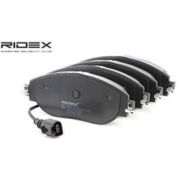 RIDEX 402B0549 5Q0698151G Kit pastiglie freno VW,AUDI,SKODA, Set di 4