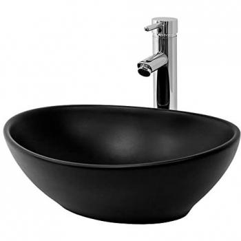 Lavabo de Banio ML-Design en Cerámica Negra