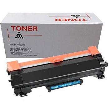 Toner Nero Compatibile con BROTHER HL-L2310D, L2350DN e Chip rimovibili (TN-2420)