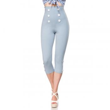 Caprihose hellblau