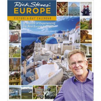 Europe Rick Steves 2025 Wall Calendar