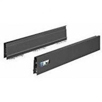 Hettich Innotech Atira Schubkasten-Zarge 350 mm links, Anthrazit